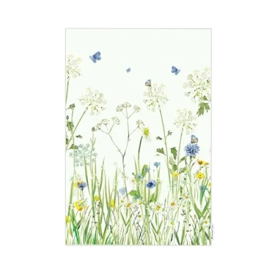 Image of National Trust Butterfly Organic Cotton Single Tea Towel