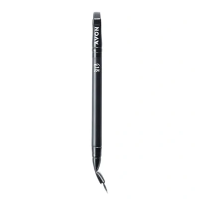 Image of Avon Angled Precision Lip &amp; Eye Brush, with Brush for and Brow Easy Application, Vegan Friendly a Handle Made from Recycled Plastic.