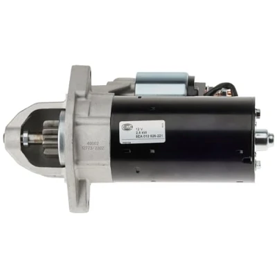 Image of 1329201080, 46758240, 51779086, 51832958, 55779086 Starter motor HELLA 8EA 012 526 221 12V 2,5kW 9 82mm FIAT: Ducato III Platform / Chassis