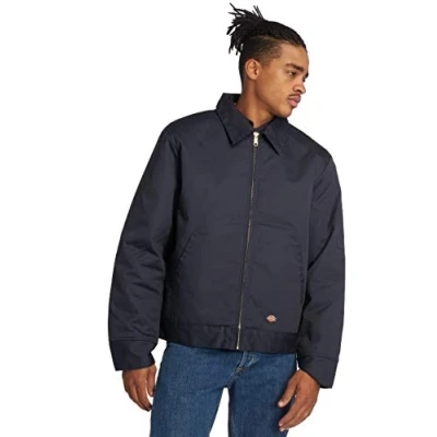 Image of Dickies Men&#039;s TJ15 Jacket, Blue (Dark Navy DN), X Large