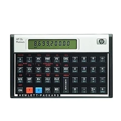 Image of 12C Financial Calculator (Platinum Version)