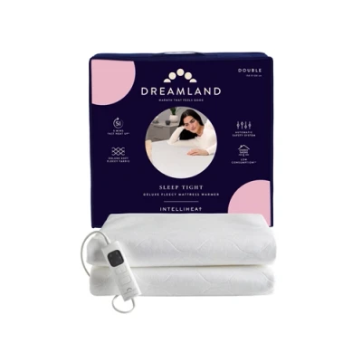 Image of Dreamland Sleep Tight Deluxe Fleecy Mattress Warmer Double