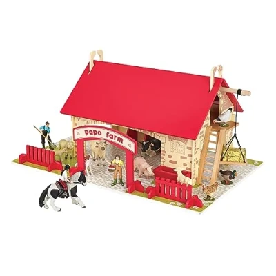 Image of Papo FARMYARD FRIENDS Figurine, 60106 My First Farm, Multicolour