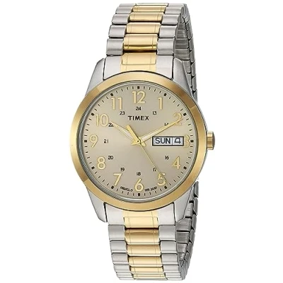 Image of Timex Men Analog Quartz Watch with Stainless Steel Strap TW2P674009J