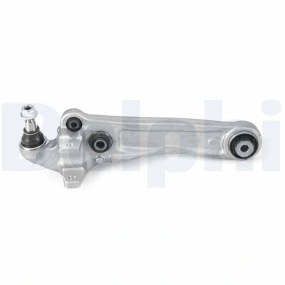 Image of T2H19029, T2H3195 Suspension Arm DELPHI TC4594 with ball joint Front Axle Left Trailing Aluminium JAGUAR: XF Saloon, Sportbrake