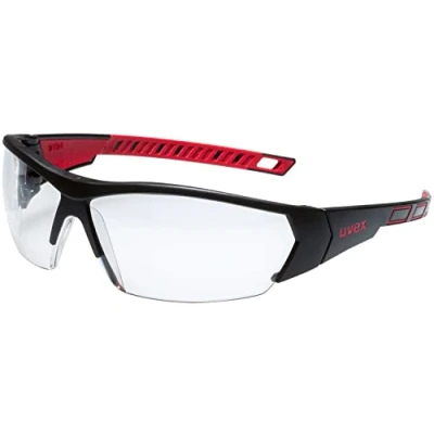Image of Uvex i works Safety Glasses Work with Supravision Excellence Technology Scratch Resistant &amp; Anti Fog UV400 Protection