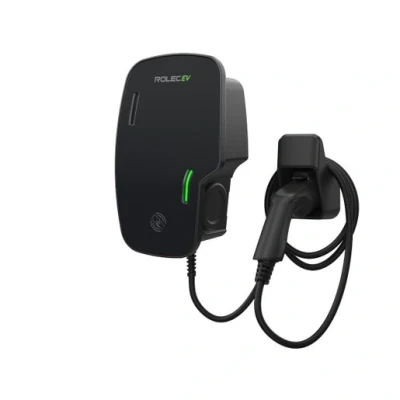 Image of Zura Smart Ev Charger 1 X Up To 7.4Kw Type 2 5M Tethered Black Rolec3140B
