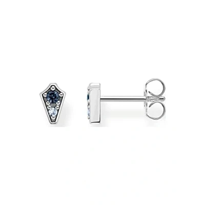 Image of Thomas Sabo, Women’s Sterling silver Cubic Zirconia Earrings, Silver, 0,7cm H2210 667 1