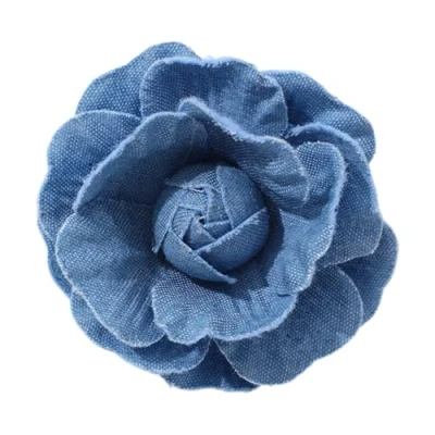 Image of FOLODA Portable Camellia Breastpins,Flowers Shape Lapel Pin Brooch for Women Versatile Denims Fashionable Jewelry
