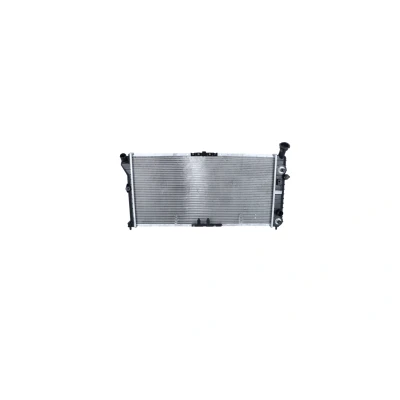 Image of 52472865 Engine radiator NRF 56002 Aluminium 774mm 378mm 23mm with mounting parts Brazed cooling fins