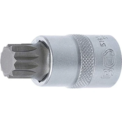 Image of BGS 5180 M17 Bit Socket 12.5 mm (1/2&quot;) Drive Spline (for XZN)