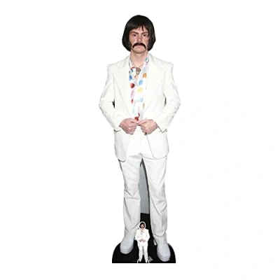 Image of Star Cutouts CS1076 Evan Peters Wig Lifesize Cardboard Cutout With Mini