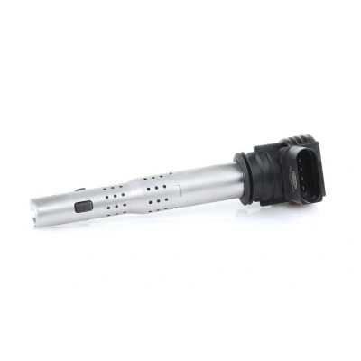 Image of 07K905715G Ignition coil HELLA 5DA 193 175 921 4 pin connector 12V Flush Fitting Pencil Coils AUDI: A4 B8 Saloon, B6/B7 Convertible