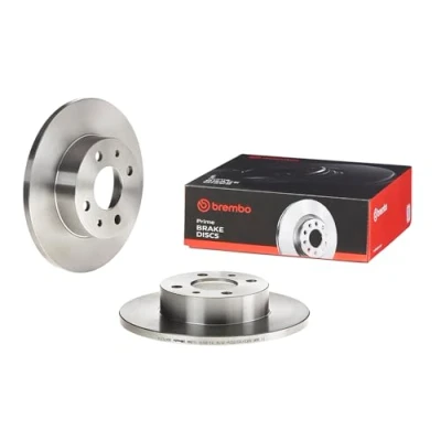 Image of 5961814 Brake disc BREMBO 08.4753.14 240mm 12mm 4 solid FIAT: Panda I Hatchback, Uno Hatchback