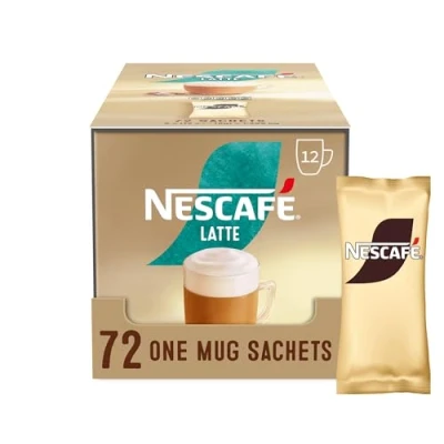 Image of NESCAFÉ Latte Instant Coffee Sachets 72 x 18g