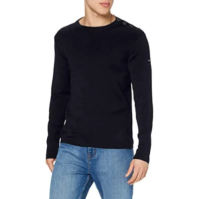 Image of Armor Lux Men&#039;s Pull Marin Goulenez Homme Jumper, Multicolour (Navire 300), Medium
