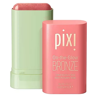 Image of PIXI by Petra On The Glow BRONZE Tinted Moisture Stick Bronzer 19g Warm