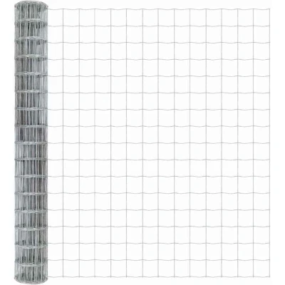 Image of vidaXL Euro Fence 1.6x10 m Galvanised Steel