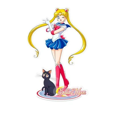 Image of ABYSTYLE Sailor Moon Acryl® &amp; Luna
