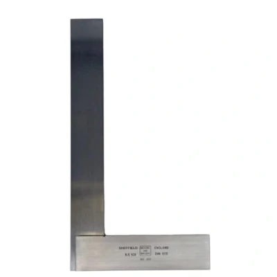 Image of Moore &amp; Wright 40012 Engineer&#039;s Square, 300mm (12in), Grade B, Alloy Steel, Blind Riveted Construction