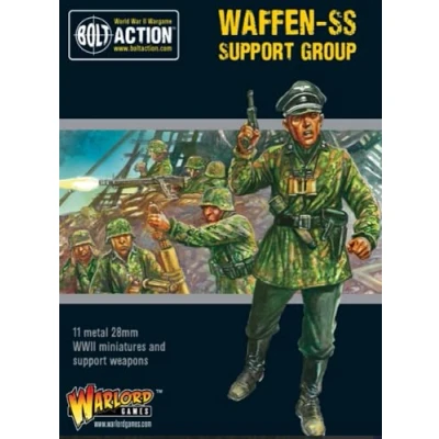 Image of Warlord Games Waffen SS Support Group 28mm Scale Miniatures for Bolt Action Highly Detailed World War 2 Table top Wargaming