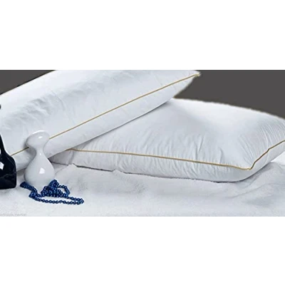 Image of Luxury HUNGARIAN goose feather and down pillow pair (2 pack)