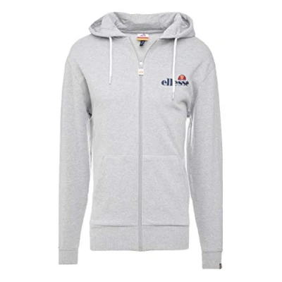 Image of Ellesse Briero Hoodie Men&#039;s Sweatshirt Grey Marl