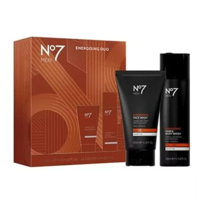 Image of No7 Men Energising Duo 2 Piece Gift Set