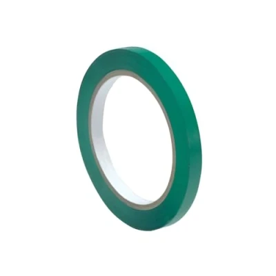 Image of indigo® 9mm Vinyl Sealing Butcher Tape Bag Sealer Fruit Veg Food Sweets Adhesive (1, Green)