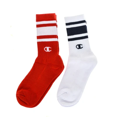 Image of Champion Mens Pack 2 High top sports socks Y08SU for men Multicolour Size UK 5.5 8