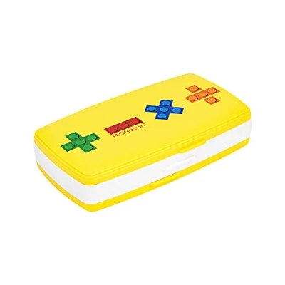 Image of PROfezzion Game Card Case, 72 Slot Holder for Nitendo Switch 24 +TF Cards 48 (Yellow)