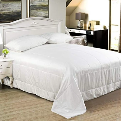 Image of Jasmine SILK All Seasons Weight 100% Mulberry Filled Duvet Quilt Emperor (290 x 235cm) 9 Tog