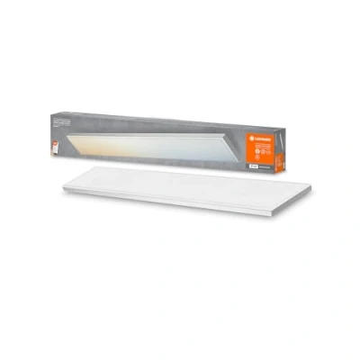 Image of LEDVANCE Smart LEDCeiling Luminaire, Indoor Panel with WiFi Technology, Tunable White (3000K 6500K), 800 mm X 100 mm, Compatible Google and Alexa Voice Control, SMART+ ORBIS FRAMELESS