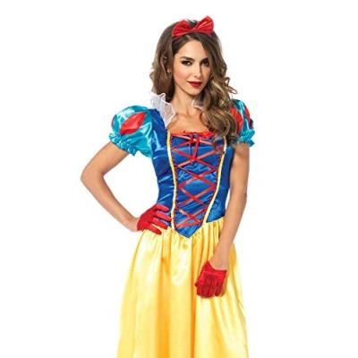 Image of Leg Avenue Classic Snow White Costume (Small, Multi Colour)