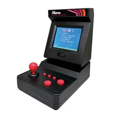 Image of RED5 Retro Desktop Arcade Mini All In One Gaming Machine with 100 Built Games