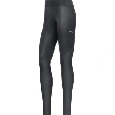 Image of GORE WEAR Women&#039;s Tights, R3, Partial WINDSTOPPER, Running Trousers, Black, 40