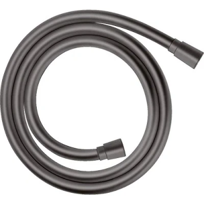 Image of Hansgrohe Isiflex Shower Hose 160 Cm, Brushed Black Chrome, 28276340