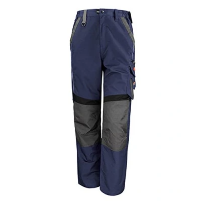Image of Result R310X Regular Work Guard Technical Trousers Navy/Black, Large/Size 36