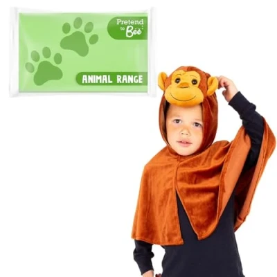 Image of PRETEND TO BEE Monkey Cape Fancy Dress Costume for Kids, 3 7 Years