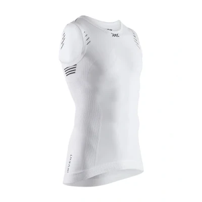 Image of X BIONIC Men Invent 4.0 Light Singlet T shirt Arctic White/Opal Black, Large