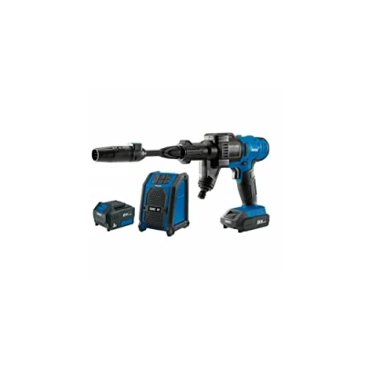 Image of Draper D20 20V Pressure Washer, Wireless Speaker, 1 x 2.0Ah, 3.0Ah, Fast Charger