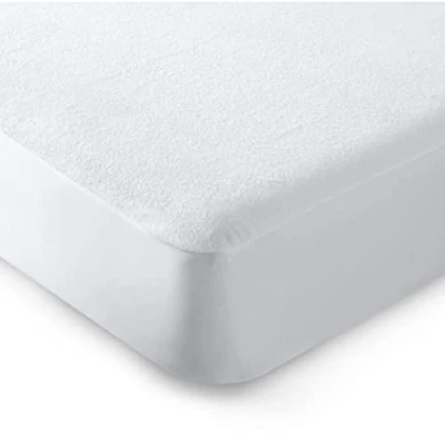 Image of MOTHER NURTURE Waterproof Cot Bed Mattress Protector, 140 x 70cm