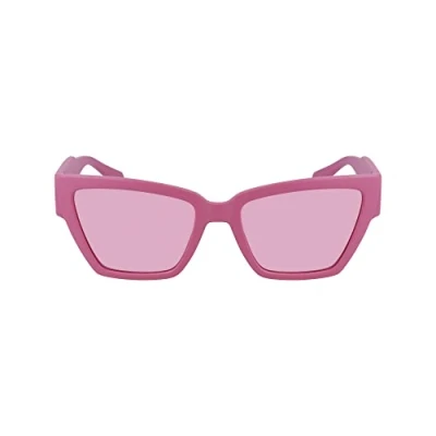 Image of Calvin Klein Jeans Sunglasses, Women&#039;s, Size: One Size, Pink