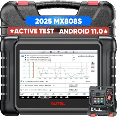Image of Autel MaxiCheck MX808S, 2024 NEW Ver of MaxiCOM MK808S/ MK808, Functions as MK900, Full Bidirectional MK900BT MK808BT PRO MK808K BT, 3K+ Active Test, 28+ Service, OE All System, OS 11