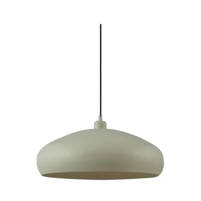 Image of Lindby pendant light Elover, green, Ø 45 cm, iron