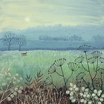 Image of The Art Group Jo Grundy (Misty Morning) Canvas Print, Wood, Multi Colour, 85 x 1.3 cm