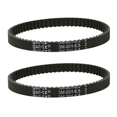 Image of First4Spares 2 Toothed Drive Belts for Vax Mach Air U89 U91 U91MAB U89MAPF 90MAR Vacuum Cleaners Type 3M 201 6.5