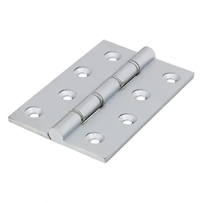 Image of 2x TIMCO Double Stainless Steel Washered Butt Hinge Solid Brass Polished Chrome 234708