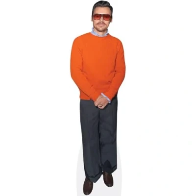 Image of Harry E. Styles (Orange Top) Life Size Cutout