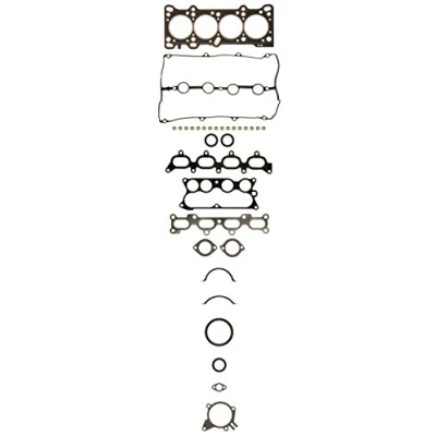 Image of 0K2A310270, 0K2AC10270 Full Gasket Set, engine AJUSA 50224800 FIBERMAX